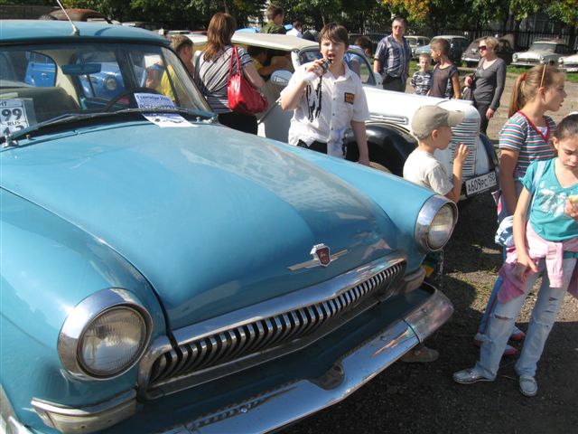 Парад старинных автомобилей и мотоциклов Ретромотор 5 сентября 2009 года