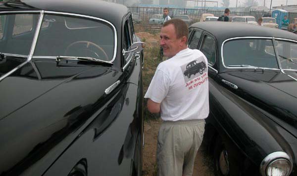 Sergey Belyaev - owner GAZ-12